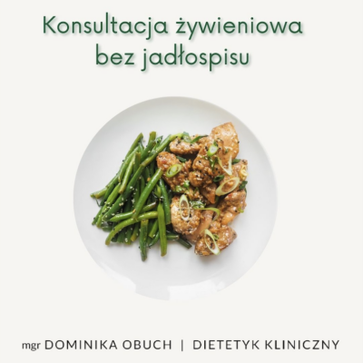 Konsultacja żywieniowa bez jadłospisu